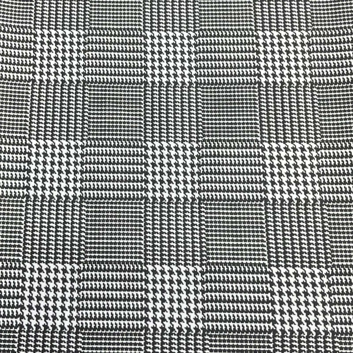Pound A Metre 3 Metres Beautiful Textured Scuba Jersey- (Houndstooth)