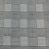 Pound A Metre 3 Metres Beautiful Textured Scuba Jersey- (Houndstooth)