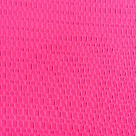 Pound A Metre 3 Metres Beautiful Textured Scuba Jersey- (Nylon Pink)