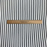 Pound A Metre 3 Metres 3 Metres Breathable Crinkle Crepe - 55" Wide (Black & White)