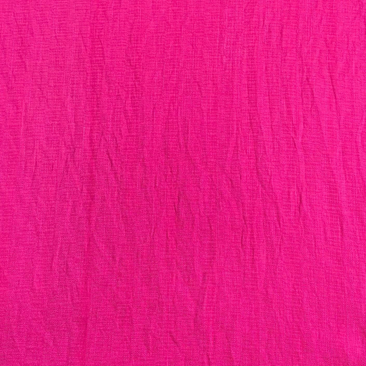 Pound A Metre 3 Metres 3 Metres Breathable Crinkle Crepe - 55" Wide (Cerise)