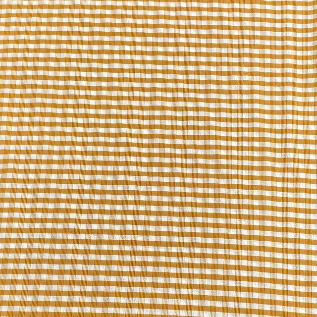 Pound A Metre 3 Metres 3 Metres Breathable Crinkle Crepe - 55" Wide (Gingham) (EOL)