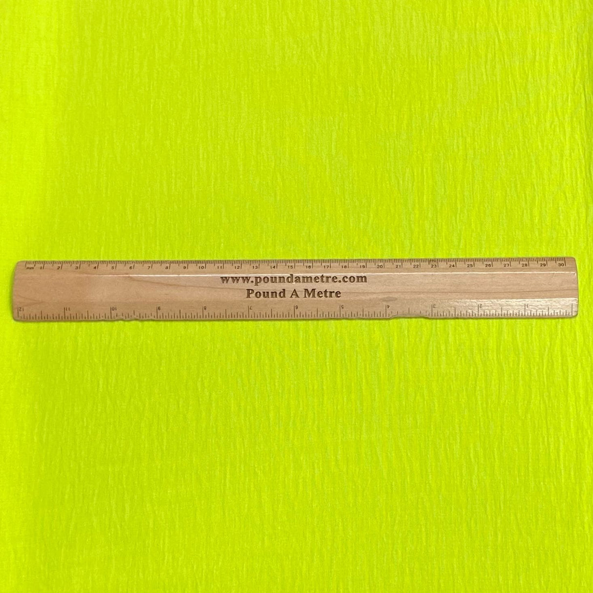 Pound A Metre 3 Metres 3 Metres Breathable Crinkle Crepe - 55" Wide (Lime)