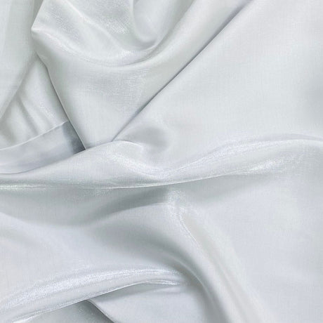 Pound A Metre 3 Metres 3 Metres Breathable Crinkle Crepe - 55" Wide (White)