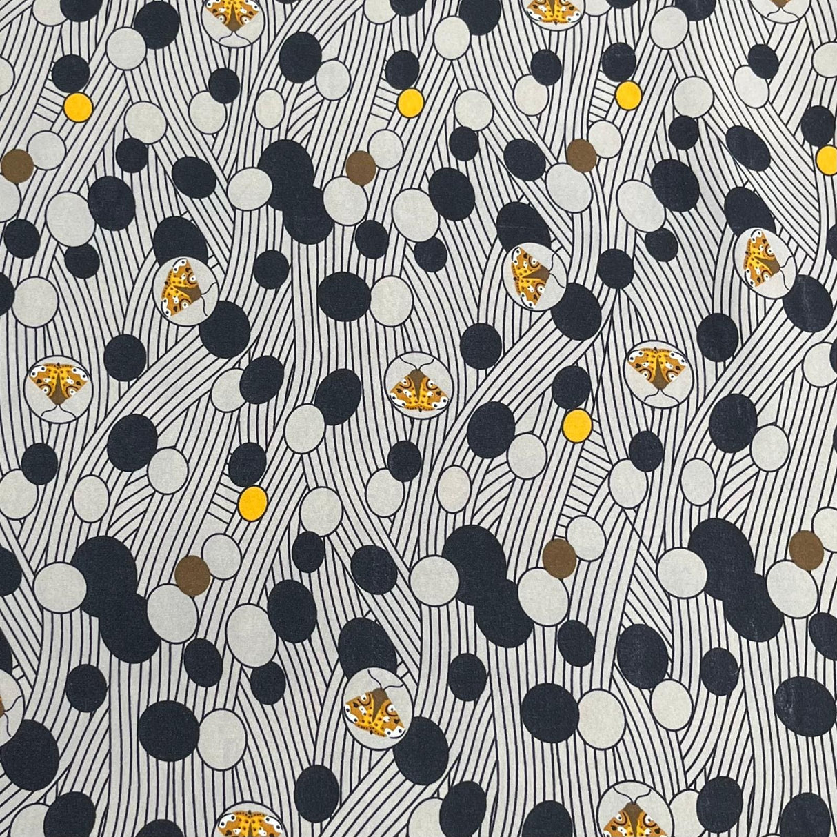 Pound A Metre 3 Metres Breathable Printed Crepe - 55" Wide (Art)