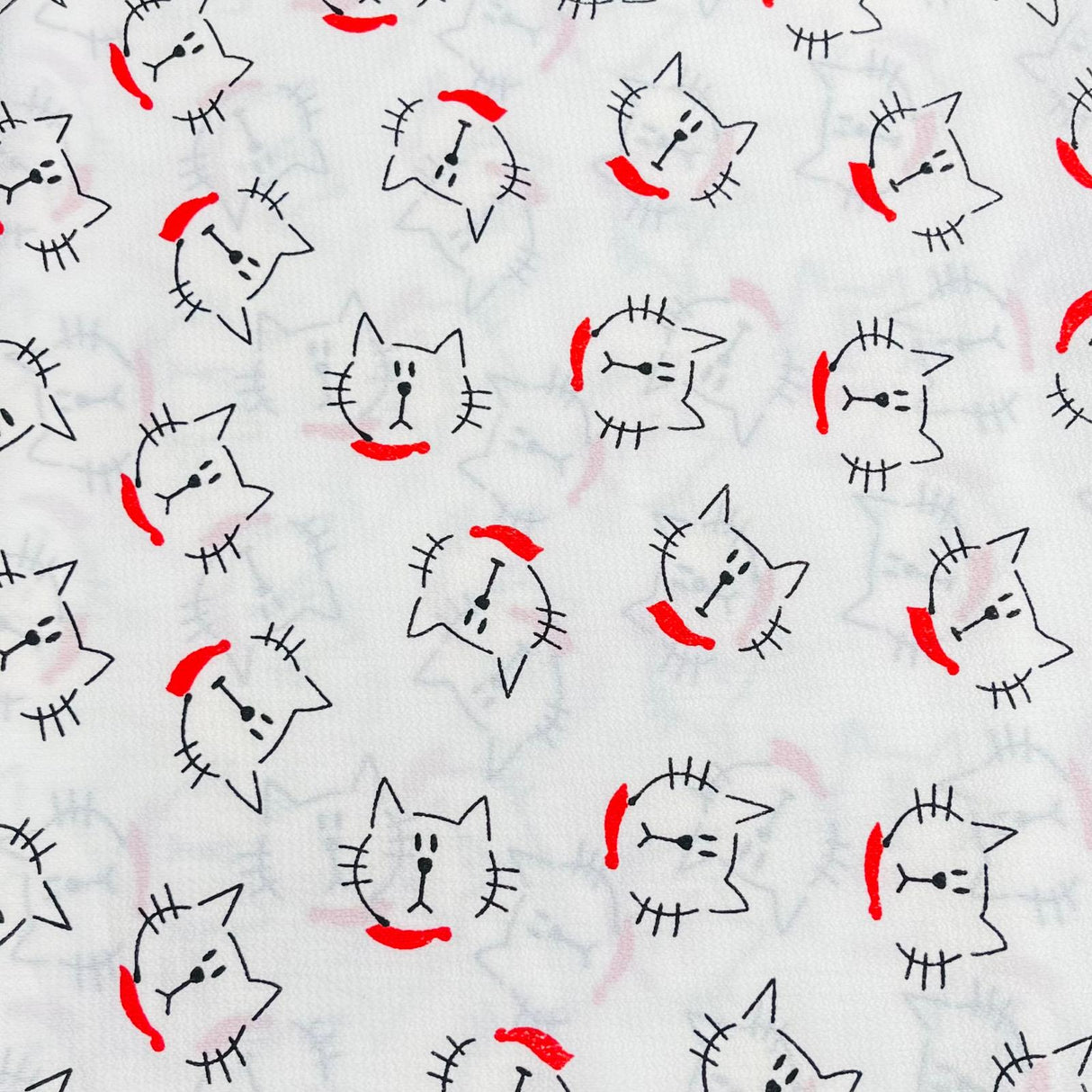 Pound A Metre 3 Metres Breathable Printed Crepe - 55" Wide (Teddy)