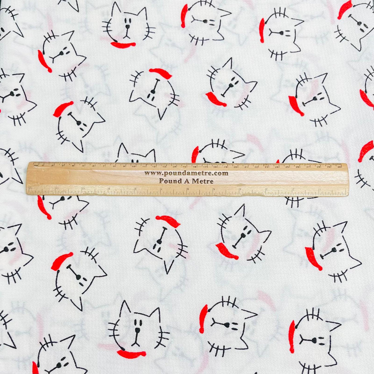 Pound A Metre 3 Metres Breathable Printed Crepe - 55" Wide (Teddy)
