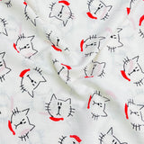 Pound A Metre 3 Metres Breathable Printed Crepe - 55" Wide (Teddy)