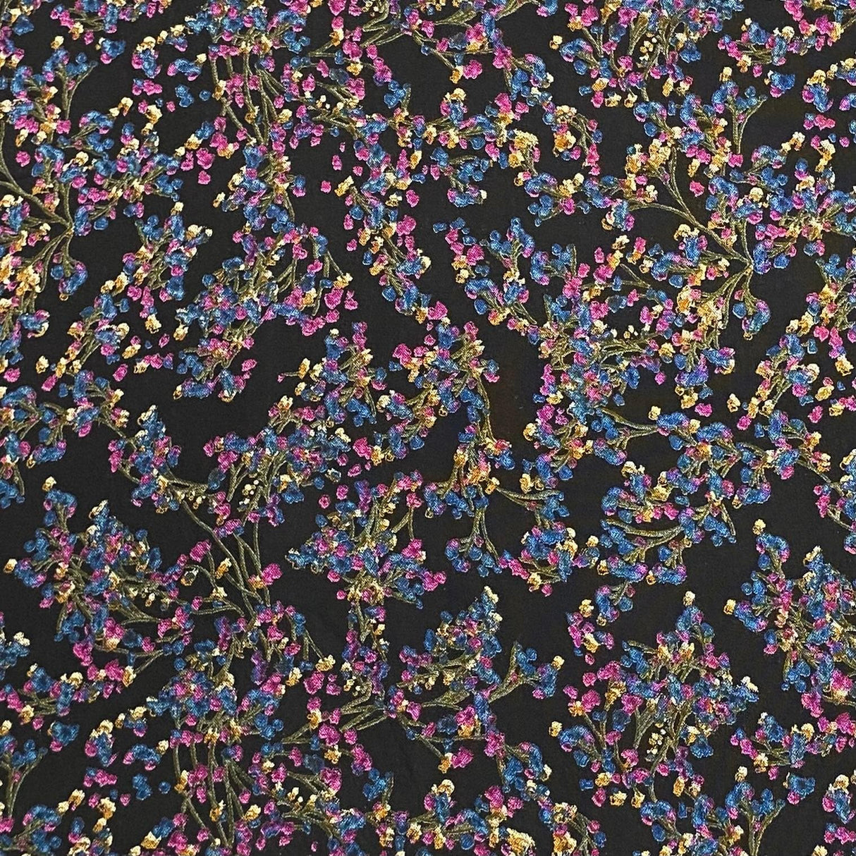 Pound A Metre 3 Metres 3 Metres Cashmere Effect Fabric- 45" Wide (Blossom)