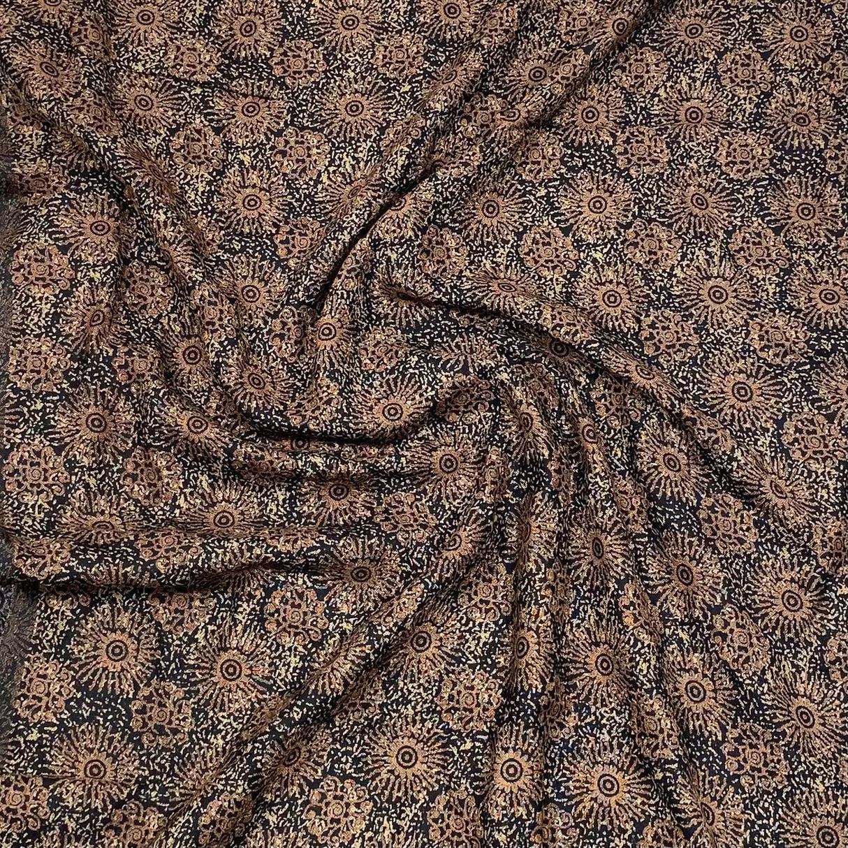 Pound A Metre 3 Metres 3 Metres Cashmere Effect Fabric- 45" Wide (Brown)