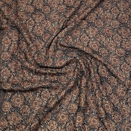 Pound A Metre 3 Metres 3 Metres Cashmere Effect Fabric- 45" Wide (Brown)