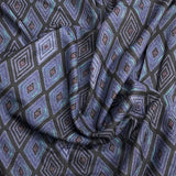 Pound A Metre 3 Metres 3 Metres Cashmere Effect Fabric- 45" Wide (Diamonds)