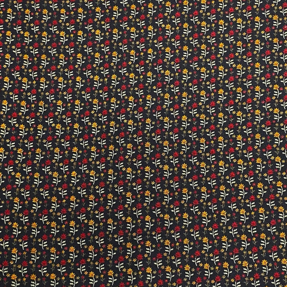 Pound A Metre 3 Metres 3 Metres Cashmere Effect Fabric- 45" Wide (Eden Garden)