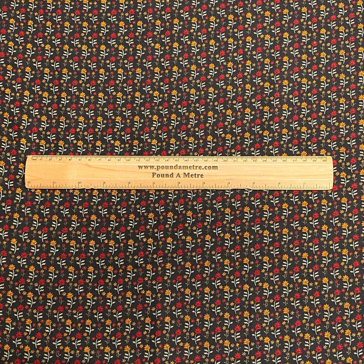 Pound A Metre 3 Metres 3 Metres Cashmere Effect Fabric- 45" Wide (Eden Garden)