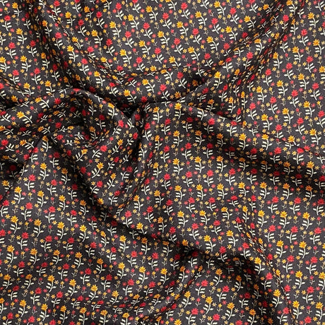 Pound A Metre 3 Metres 3 Metres Cashmere Effect Fabric- 45" Wide (Eden Garden)