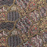 Pound A Metre 3 Metres 3 Metres Cashmere Effect Fabric- 45" Wide (Flower Patch)