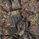 Pound A Metre 3 Metres 3 Metres Cashmere Effect Fabric- 45" Wide (Flower Patch)