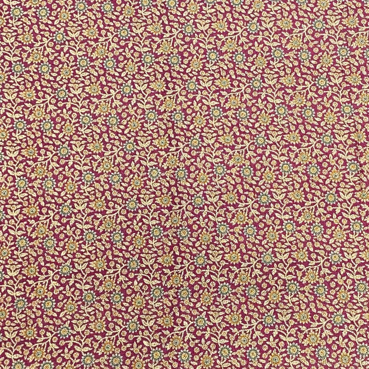 Pound A Metre 3 Metres 3 Metres Cashmere Effect Fabric- 45" Wide (Flower)