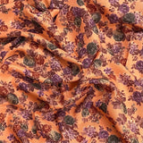 Pound A Metre 3 Metres 3 Metres Cashmere Effect Fabric- 45" Wide (Orange)