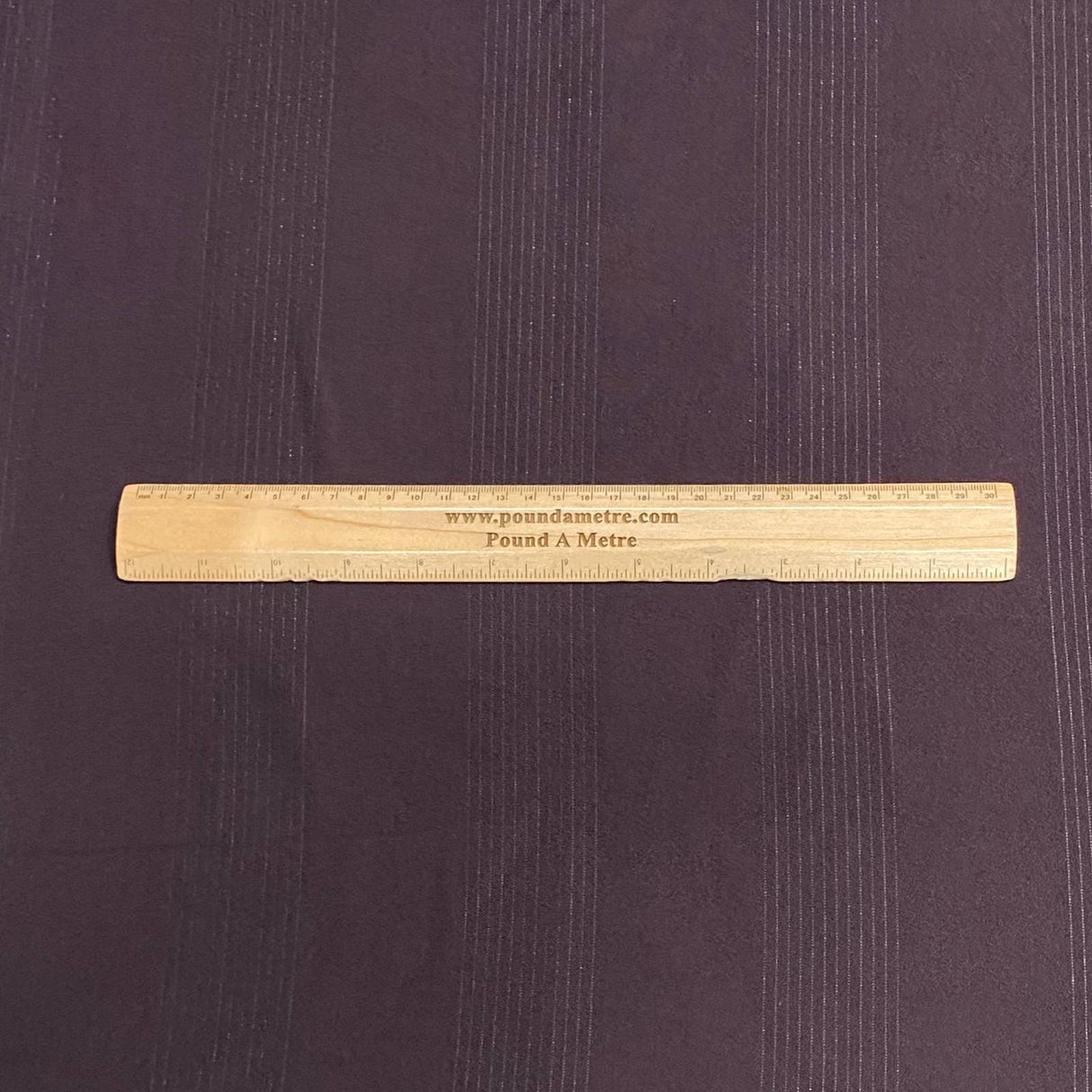 Pound A Metre 3 Metres 3 Metres Cashmere Effect Fabric- 45" Wide (Plum)