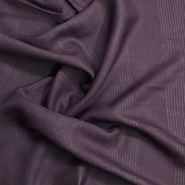 Pound A Metre 3 Metres 3 Metres Cashmere Effect Fabric- 45" Wide (Plum)