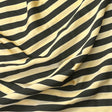 Pound A Metre 3 Metres Cotton Feel Crepe 55'' Wide - (Black & Yellow)