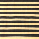 Pound A Metre 3 Metres Cotton Feel Crepe 55'' Wide - (Black & Yellow)