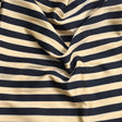 Pound A Metre 3 Metres Cotton Feel Crepe 55'' Wide - (Black & Yellow)