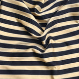 Pound A Metre 3 Metres Cotton Feel Crepe 55'' Wide - (Black & Yellow)