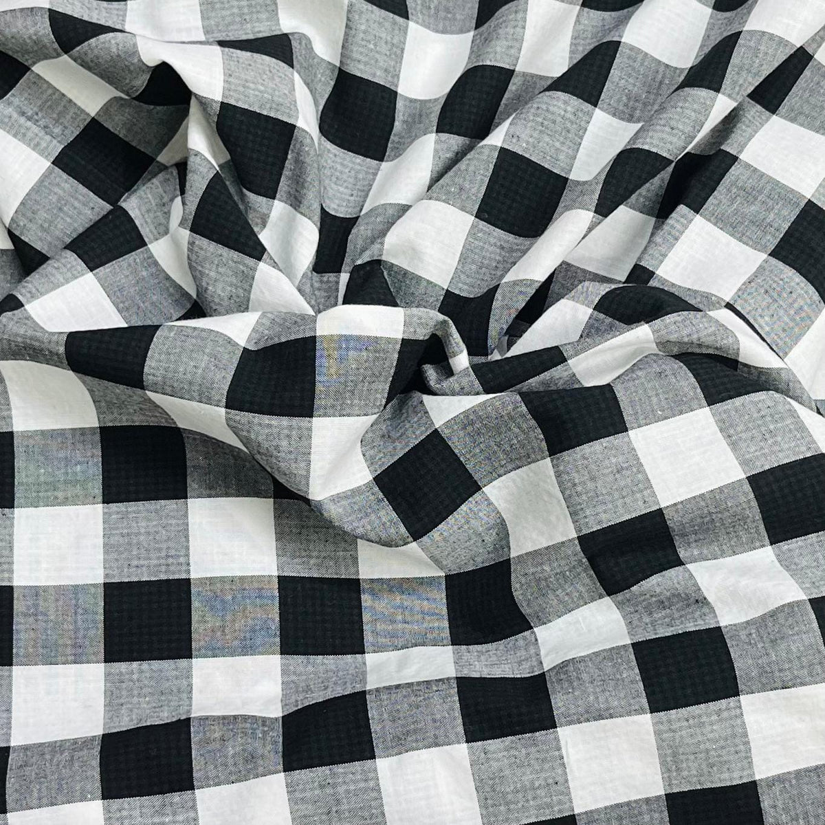 Pound A Metre 3 Metres Cotton Feel Crepe 55'' Wide - (Chess)