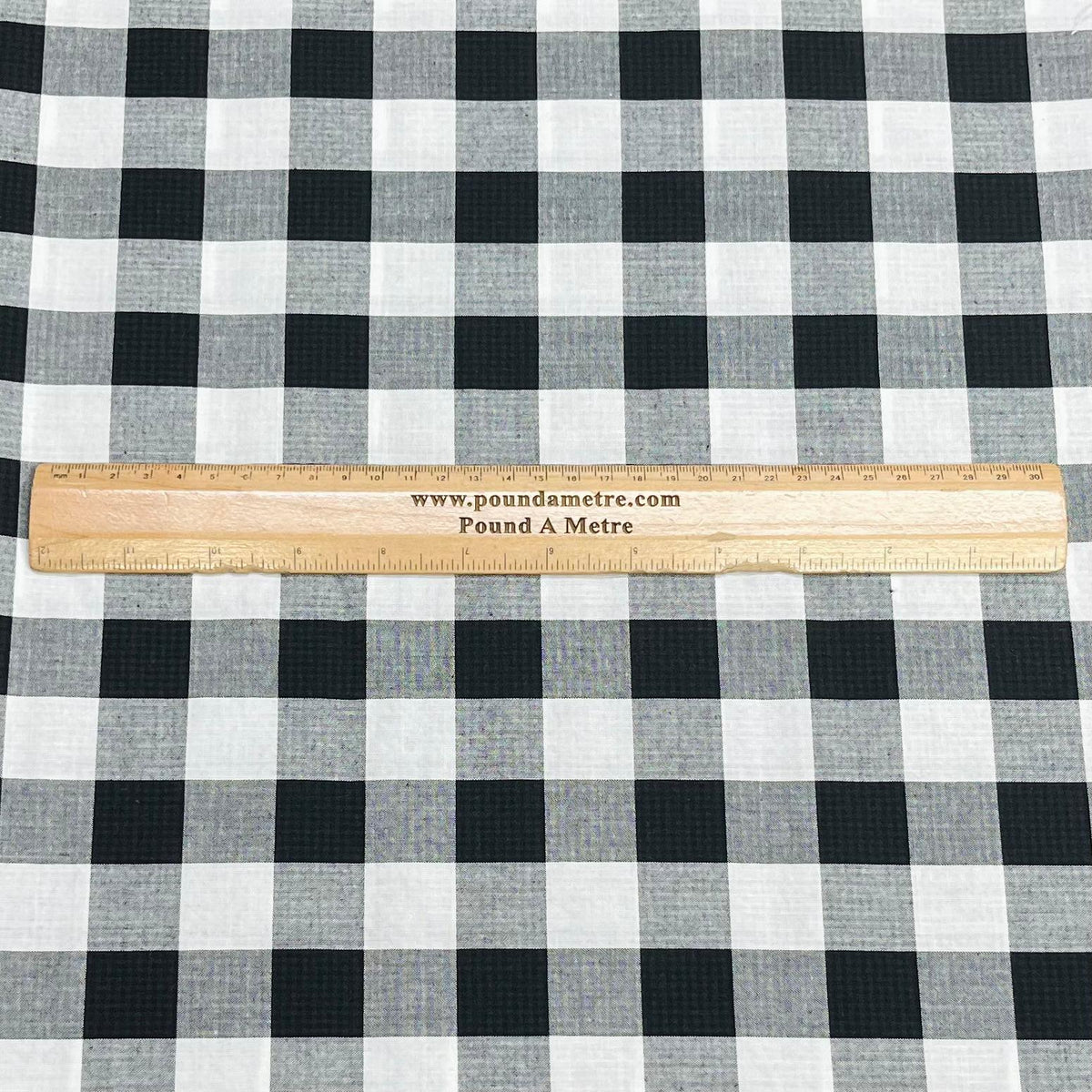 Pound A Metre 3 Metres Cotton Feel Crepe 55'' Wide - (Chess)