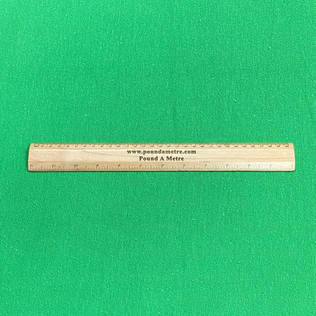 Pound A Metre 3 Metres 3 Metres Cotton Looped Backed Terry Jersey 55" Wide (Green)