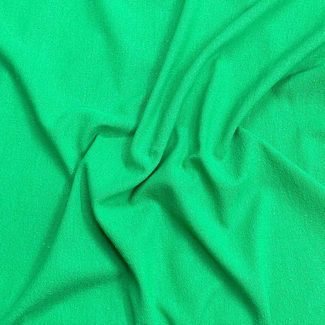 Pound A Metre 3 Metres 3 Metres Cotton Looped Backed Terry Jersey 55" Wide (Green)