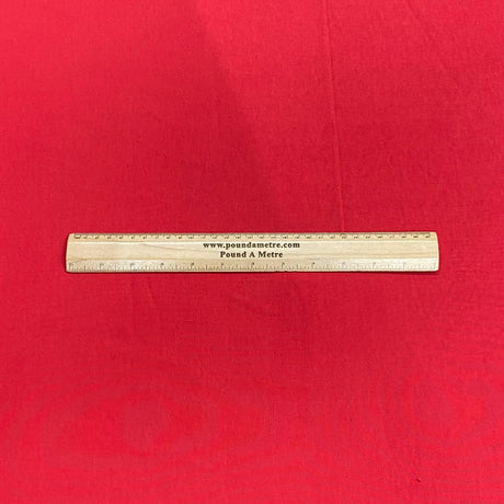 Pound A Metre 3 Metres 3 Metres Cotton Looped Backed Terry Jersey 55" Wide (Red)