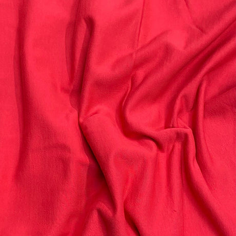 Pound A Metre 3 Metres 3 Metres Cotton Looped Backed Terry Jersey 55" Wide (Red)