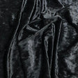 Pound A Metre 3 Metres Crushed Soft Velvet 55" Wide - (Black)