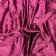Pound A Metre 3 Metres Crushed Soft Velvet 55" Wide - (Burgundy)