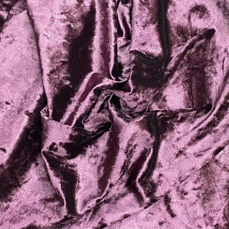 Pound A Metre 3 Metres 3 Metres Crushed Soft Velvet 55" Wide (Grape)