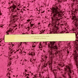 Pound A Metre 3 Metres 3 Metres Crushed Soft Velvet 55" Wide (Wine)