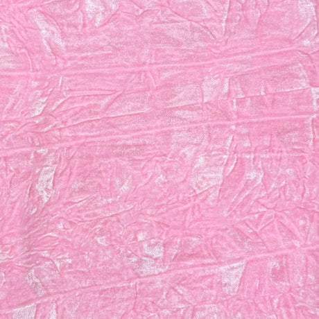 Pound A Metre 3 Metres 3 Metres Crushed Spandex Velvet 55" Wide (Baby Pink)