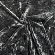 Pound A Metre 3 Metres 3 Metres Crushed Spandex Velvet 55" Wide (Black)
