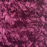 Pound A Metre 3 Metres 3 Metres Crushed Spandex Velvet 55" Wide (Burgundy)