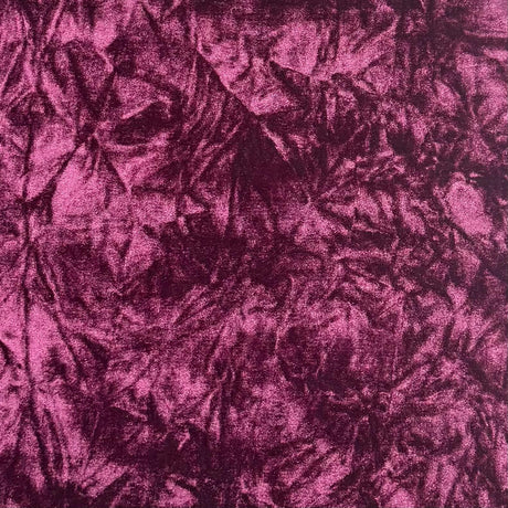 Pound A Metre 3 Metres 3 Metres Crushed Spandex Velvet 55" Wide (Burgundy)
