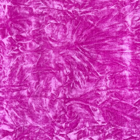 Pound A Metre 3 Metres 3 Metres Crushed Spandex Velvet 55" Wide (Cerise)
