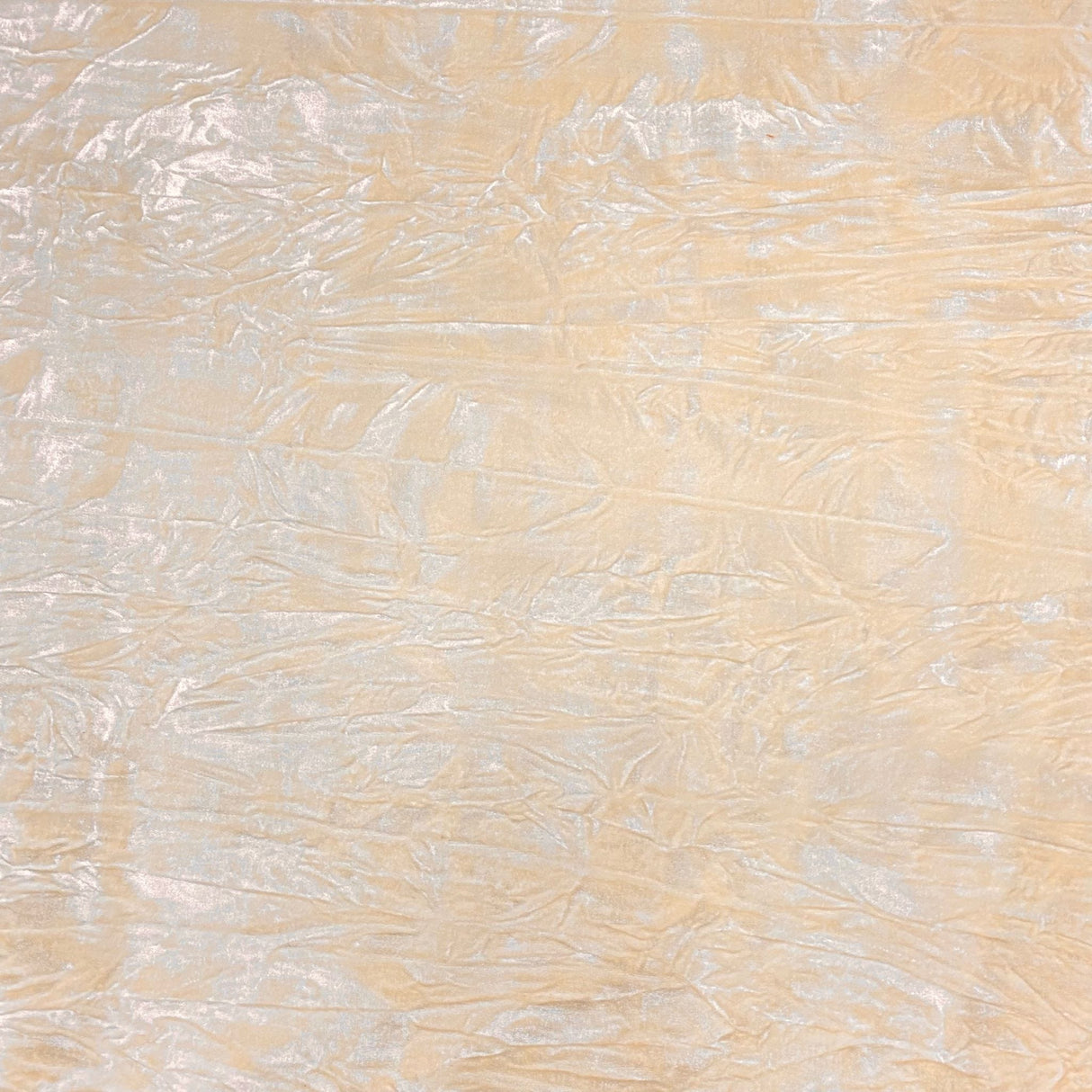 Pound A Metre 3 Metres 3 Metres Crushed Spandex Velvet 55" Wide (Cream)