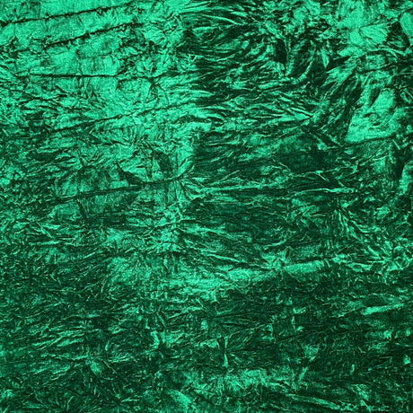 Pound A Metre 3 Metres 3 Metres Crushed Spandex Velvet 55" Wide (Emerald)