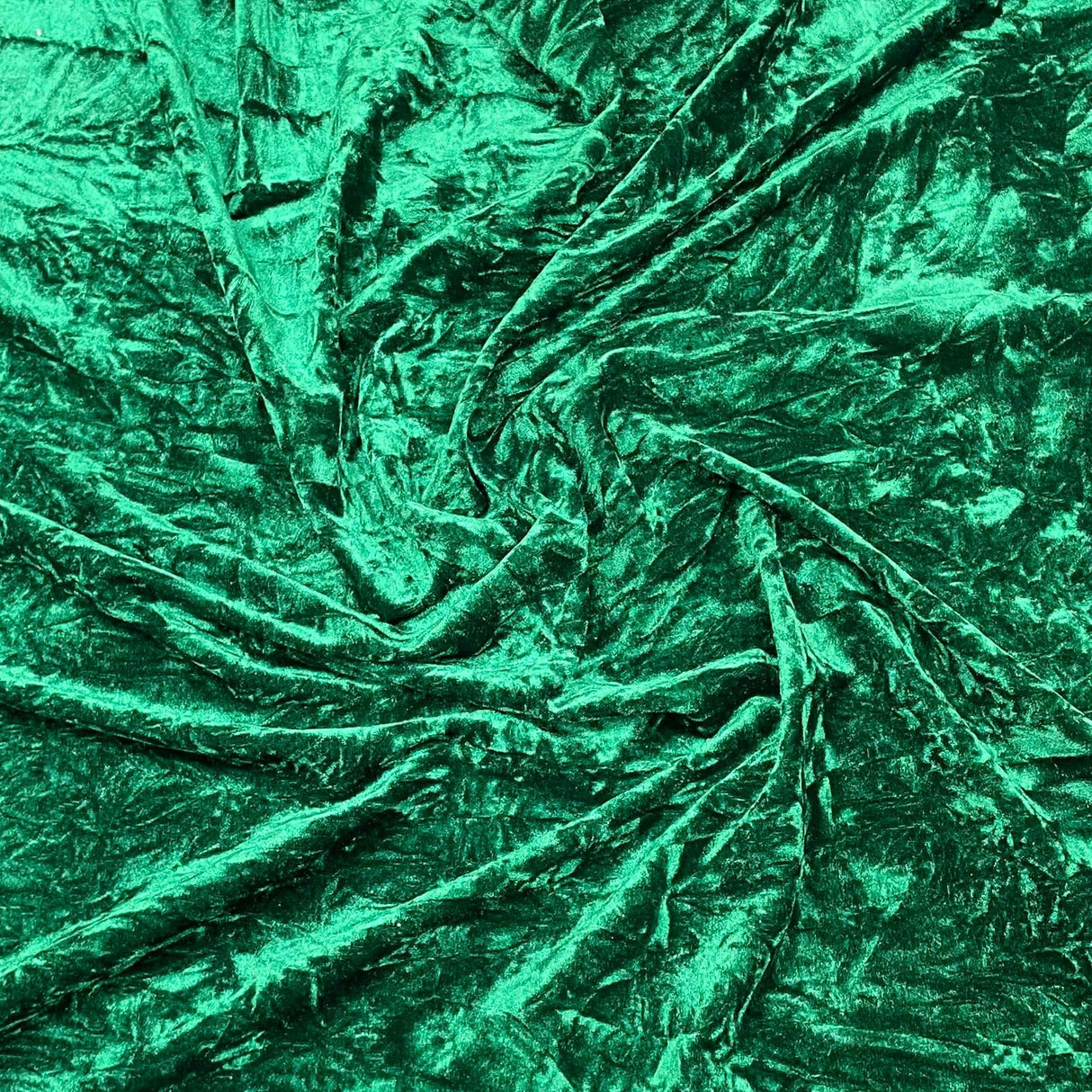 Pound A Metre 3 Metres 3 Metres Crushed Spandex Velvet 55" Wide (Emerald)