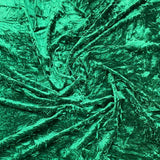 Pound A Metre 3 Metres 3 Metres Crushed Spandex Velvet 55" Wide (Emerald)