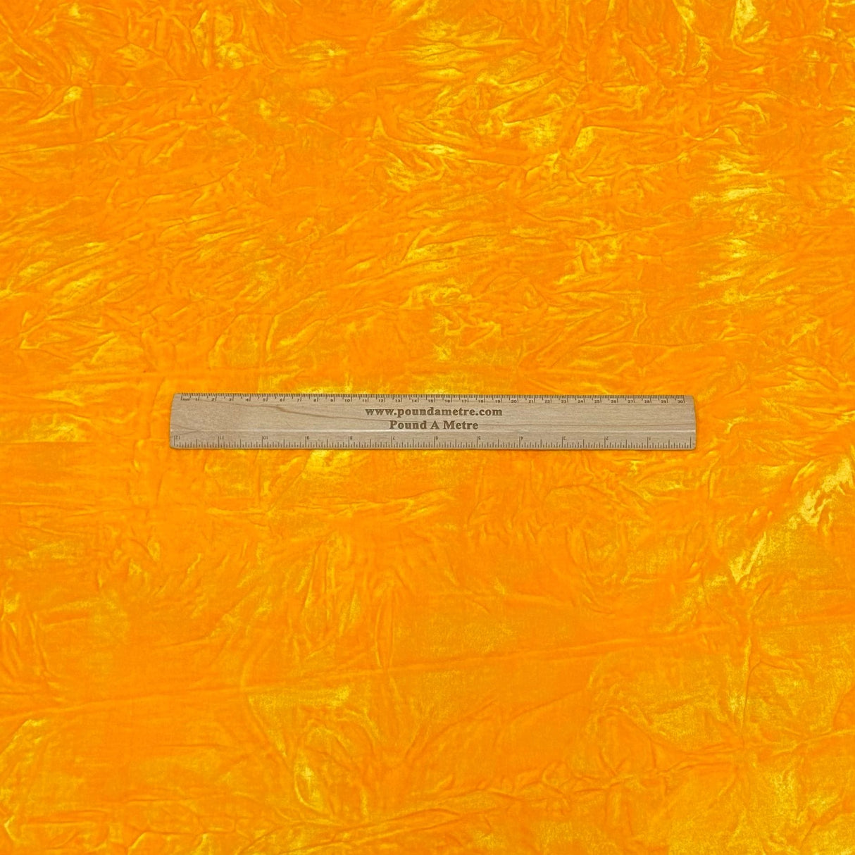 Pound A Metre 3 Metres 3 Metres Crushed Spandex Velvet 55" Wide (Orange)