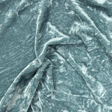 Pound A Metre 3 Metres 3 Metres Crushed Spandex Velvet 55" Wide (Petrol)